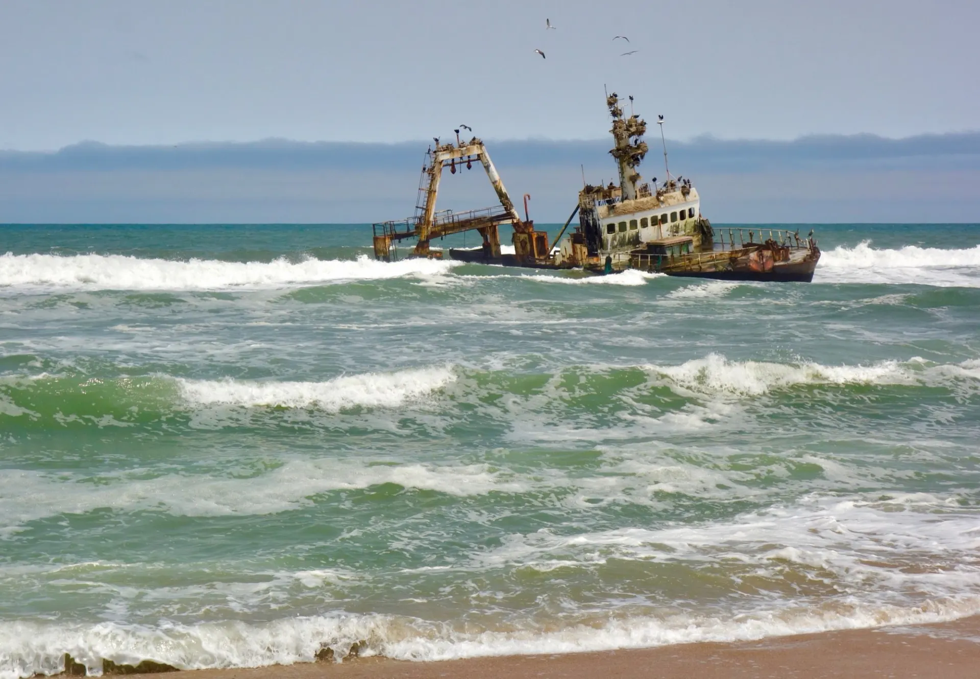 Skeleton Coast and Atlantic shoreline