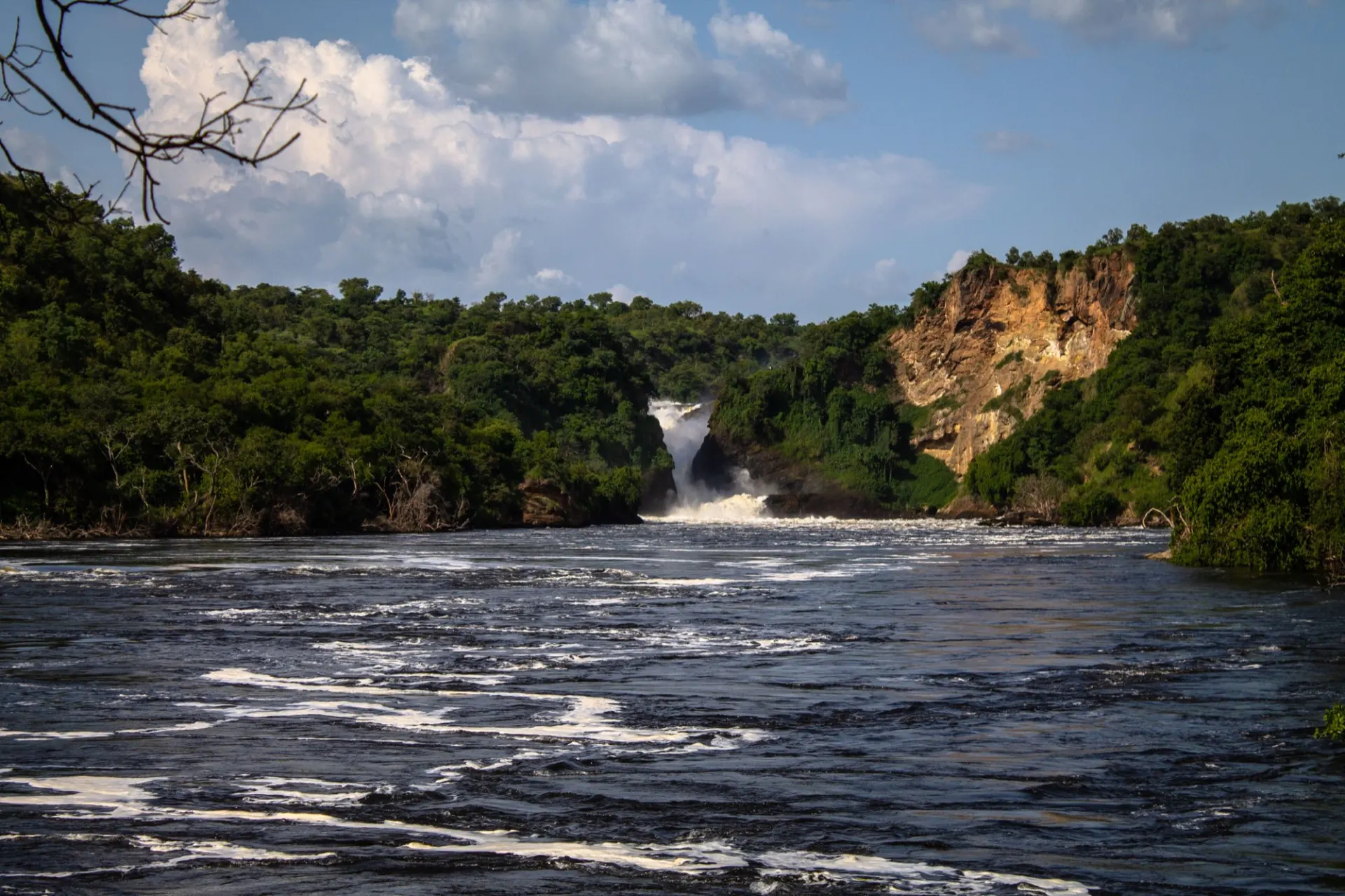 Murchison Falls on the Victoria Nile, Uganda